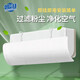 普湃（PURPAVWINNER）空調(diào)擋風(fēng)板出風(fēng)口遮風(fēng)板防直吹導(dǎo)風(fēng)罩掛機(jī)月子?jì)雰嚎捎眉訉捦ㄓ每羁照{(diào)擋板可調(diào)節(jié)角度白色