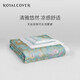 羅卡芙（ROYALCOVER）滑爽雙面天絲可水洗新雪麗纖維夏被 仙境花園 親膚新雪麗夏被(仙境花園) 1.8m床適用(240*240cm)