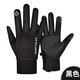 永久自行車(chē)騎行手套秋冬季電動(dòng)車(chē)騎行裝備防風(fēng)保暖男女摩托車(chē)運動(dòng)手套 防水手套B款-黑色-M碼