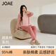 JOAE【超爽系列】純棉女士睡衣春夏薄款套頭可外穿長袖長褲情侶家居服