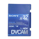 索尼（SONY）DVCAM專(zhuān)業(yè)錄像帶 DV帶 高清攝影帶41N/64N/124N/184N PDVM-32N