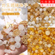 靚做玻璃珠合金串珠散珠混裝材料包diy手作女生手鏈小飾品配件 白色玻璃珠+金色金屬混款-50克裝