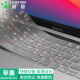 蓝盛 2023款苹果MacBook Pro14/16英寸键盘膜通用 2021 M1/m2笔记本电脑快捷键功能保护膜 透明A2442/A2485