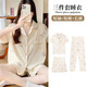 邦帛世睡衣女3件套裝網(wǎng)紅爆款ins風(fēng)棉春夏季開衫短袖短長褲大碼家居服 睡衣女【軟糯兔子-三件套】 L（適合90斤-120斤）