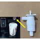 飲水機(jī)水龍頭配件冷熱水嘴出水口開關(guān)凈水機(jī)美的放水開關(guān)通用閥門 8號(hào)內(nèi)置熱水閥(單只裝)