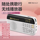 金正C10收音機老人專用多功能播放器可插卡u盤迷你小音響藍牙音箱錄音隨身聽mp3聽國學(xué)作文早教故事機 白色【定時關(guān)機錄音】藍牙版 C10旗艦版
