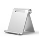 bimoz鋁合金手機可折疊支架通用平板10寸支撐架增桌面便攜 銀色-手機折疊支架