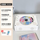 MIDDIX麥迪克復古cd機發(fā)燒友播放器專(zhuān)輯CD音響一體式唱片機光盤(pán)藍牙音響學(xué)生追星七夕情人節禮物充電款 白木紋（無(wú)蓋）【經(jīng)典版】