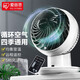 愛(ài)麗思（IRIS） 愛(ài)麗思空氣循環(huán)扇風(fēng)扇遙控電風(fēng)扇落地扇家用電扇自動(dòng)搖頭空調扇iris  PCF-SC15TC (上下左右自動(dòng)搖頭)