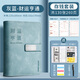 白金麗人記賬本家用日常理財(cái)活頁可收納現(xiàn)金日記賬本家用花銷生活收入支出明細(xì)流水店鋪明細(xì)賬冊理財(cái)筆記本 【存錢套裝】灰藍(lán)+4拉鏈袋+4票據(jù)袋+3卡袋+索引