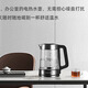 QUEENSENSE燒水壺保溫一體全自動(dòng)恒溫電熱水壺電水壺水壺?zé)疅崴畨乇責(zé)畨夭枧_(tái)電燒水壺保溫家用大容量 1.7L 雙層恒溫2009CT