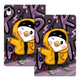 zoyu iPad11保護套2025新款11英寸A16芯片適用蘋(píng)果iPad10第十代平板電腦軟殼可愛(ài)卡通全包防摔 好潮鴨【配鋼化膜】 2025款iPad11【A16芯片】/第十代