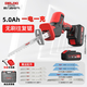 德力西（DELIXI） 無(wú)刷鋰電馬刀鋸?fù)鶑?fù)鋸鋰家用小型手持電動(dòng)鋸充電電動(dòng)鋸骨頭凍肉 無(wú)刷往復(fù)鋸5.0Ah一電+8鋸條