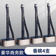 得力臺(tái)筆桌面固定簽字筆粘貼帶線筆辦公桌上柜臺(tái)吧臺(tái)前臺(tái)中性筆 超值裝【4支】香檳色 無(wú)規(guī)格