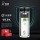希諾（HEENOOR） 抗菌杯雙層玻璃杯男女士大容量濾網(wǎng)隔熱水杯辦公簡(jiǎn)約便攜茶杯子 紫羅蘭-細(xì)長(zhǎng)易握 360ml