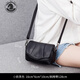 ANDSEEYOU潮牌 單肩包 精品女士包包女包真皮小包女質(zhì)感頭層牛皮百搭單肩包手機包時(shí)尚生日禮物 小款黑色