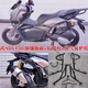 工馬25款錢江QJ鴻ADV150踏板車前后護杠鴻125防摔護杠后貨架專用 鴻ADV150/加強版 前碳鋼護杠/后