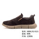 回力加絨棉鞋爸爸鞋冬季防寒男鞋加厚保暖中老年人爺爺軟底保暖鞋子男 棕色 42