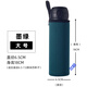 UOSU杯套鱔魔師通用隔熱防摔保溫杯保護套玻璃杯套水杯子袋 墨綠色 大號 實物偏淺手提杯套