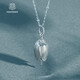 海盜船銀飾項鏈 女925銀青云鈴合成立方氧化鋯項鏈潮流鎖骨鏈情人節禮物