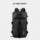 维多利亚旅行者旅行包女士大容量双肩背包短途出差手提包行李袋旅游登山包休闲运动包游泳健身包V7021黑色