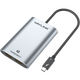睿因（Wavlink） 雷電3轉雙DP/HDMI轉換器 高清4K擴展顯示器轉接頭擴展塢多屏擴展器4K高清雙HDMI接口WL-UTA02H