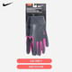 耐克（NIKE） 女子輕質(zhì)跑步手套 男士觸屏自行車(chē)全指保暖騎行防風(fēng)馬拉松跑步 女款加絨厚NRG30488 L