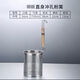 御駕道（YUJIADAO）不銹鋼漏勺過(guò)濾網(wǎng)麻辣燙漏勺大漏勺笊籬煮面漏網(wǎng)燙菜簍粉籬 14cm加固直身沖孔【食品級】