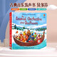 Usborne出品 動(dòng)物樂(lè )隊演奏貝多芬 The Animal Orchestra Plays Beethoven英文原版繪本 兒童音樂(lè )童話(huà)故事觸摸發(fā)聲書(shū)洞洞書(shū)藝術(shù)啟蒙