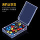 釣龍王（DiaoLongWang）海釣拋竿大號(hào)太空豆海漂連接器 海豆?jié)O具釣魚(yú)用品小配件 盒裝海豆中號(hào)20枚