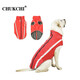 楚克奇（CHUKCHI）狗狗衣服秋冬裝中型犬大型犬柯基大狗寵物服裝兩腳衣反光沖鋒衣 紅 XL【建議14-17斤左右】