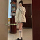 汐菡棉服外套秋冬款女學(xué)生2024新款秋冬季韓版寬松冬天衣服棉衣棉襖女 米白色韓版秋冬款 均碼【可備注碼數(shù)】