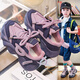 鴻星童尓克斷碼童鞋女童老爹鞋秋冬2025新款跑步運(yùn)動(dòng)鞋學(xué)生兒童棉鞋保暖 紫色皮面二棉 T128-M 29