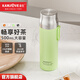 金灶（KAMJOVE）保溫茶杯男士泡茶專用茶水分離泡茶杯子不銹鋼內(nèi)膽雙層保溫杯T-8F 青草綠 500ml