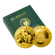 【現(xiàn)貨銷售】上海集藏  中國金幣2024年熊貓貴金屬金銀紀(jì)念幣 15克熊貓金幣綠盒裝