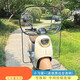 墨申冬季電動車擋風(fēng)板透明防雨防風(fēng)罩防寒電瓶摩托車擋風(fēng)罩加寬擋雨板 小飛碟+(底部黑邊全透明) 特型款