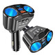 Kylie車載手機(jī)充電器MP3藍(lán)牙播放器GSF-002黑色折疊款數(shù)顯24W快充