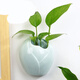 安言 壁掛花瓶墻上遮丑免打孔創(chuàng  )意懸掛式懸吊花盆綠蘿簡(jiǎn)約客廳裝飾 YY-壁掛-唐裝(天青) 小