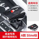 奧迪A6L/A4L/Q5LA3Q7Q2L排擋套碳纖維檔把蓋擋把殼內(nèi)飾升級改裝 A款-帶標(biāo)Sline