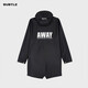 Subtle 風(fēng)雨衣潮牌騎行雨服時(shí)尚雨披女長款全身防雨服男外套AWAY SHADOW影黑 M