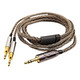 Earmax 適用森海塞爾 HD700 耳機線(xiàn) 16股 單晶銅鍍銀 2.5mm 4.4mm平衡線(xiàn) 16股HD700/3.5MM 立體聲