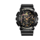 卡西歐（CASIO）手表男 g-shock自動背光迷彩風(fēng)大表盤雙顯防水防震運(yùn)動男表石英表 軍事迷彩GA-100CF-1A9