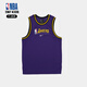 NBA湖人隊公牛隊同款青少年運動(dòng)球衣訓練背心服籃球服3Z2B7BBXS-LAKM（150cm-160cm）
