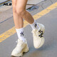 MLB官方男女老爹鞋厚底增高運動(dòng)休閑鞋子 3ASHC104N-50BGS 245