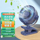 雅蘭仕小風(fēng)扇USB小電扇桌面夾式辦公室學(xué)生宿舍床上用小型便攜移動(dòng)嬰兒車(chē)載家用大風(fēng)力靜音壁掛式夾扇 插電款藍色【1.2米延長(cháng)線(xiàn)+三用兩檔】