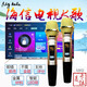 My KaRa 適用于海信TCL海爾電視k歌麥克風(fēng)東芝卡薩帝創(chuàng)維全民k歌無(wú)線話筒家庭KTV家用卡拉ok專用 MK9 【】雙麥MK9 充電套裝 ( 天籟版 ) 適合 海信海爾TCL東芝等