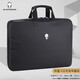 戴爾（DELL） 外星人Alienware 單肩包 旅行手提包 筆記本電腦包 斜跨內(nèi)膽公文包 定制公文包（17.3英寸）  V2.0 藍(lán)拉鏈版
