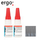 ergo5400【2支】瑞士進(jìn)口粘金屬塑料陶瓷木材非萬(wàn)能膠502強力快干膠水