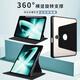 余求漁 適用于oppo pad2保護殼11.6英寸平板電腦保護套可旋轉支架皮套全包防摔智能休眠翻蓋磁吸外殼便攜 oppo pad2 11.61英寸 支架殼【黑色】