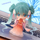 今報(bào)喜初音未來(lái)洛天依手辦旗袍禮服圣誕節(jié)禮物美少女動(dòng)漫模型二次元擺件 中秋初音【可動(dòng)】